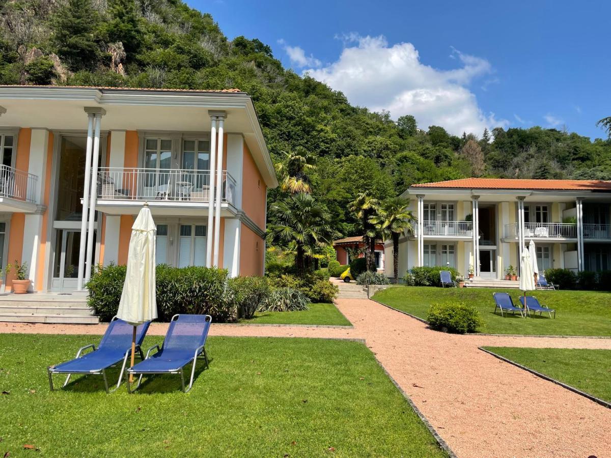 Ville Lago Lugano Porto Ceresio Eksteriør bilde