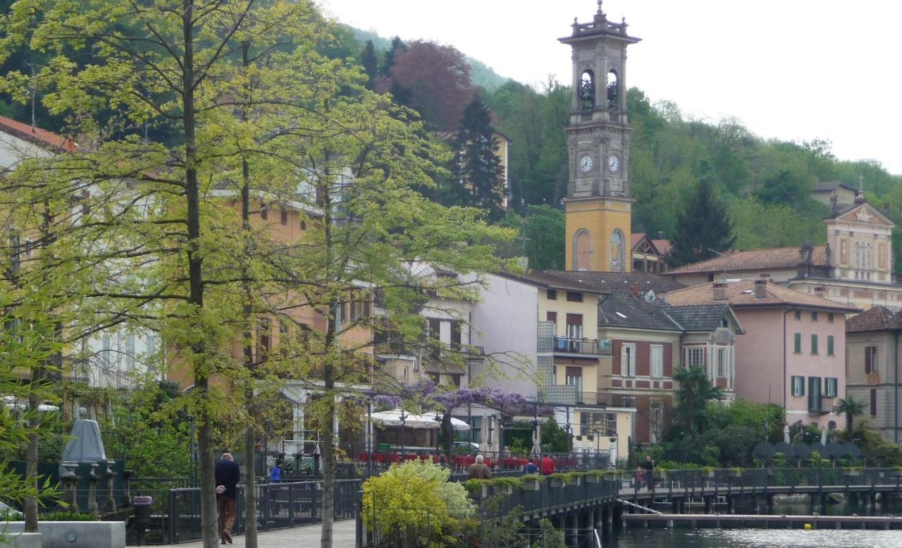 Ville Lago Lugano Porto Ceresio Eksteriør bilde