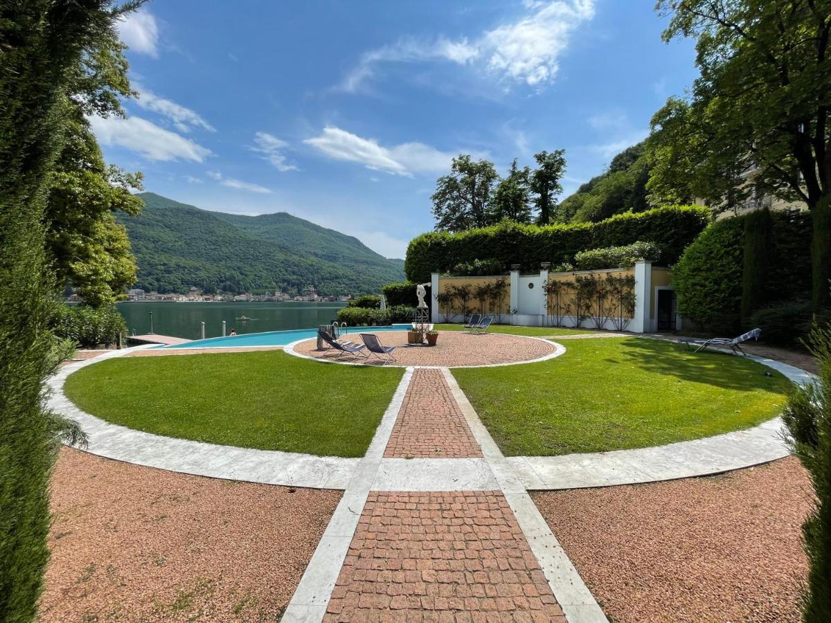 Ville Lago Lugano Porto Ceresio Eksteriør bilde