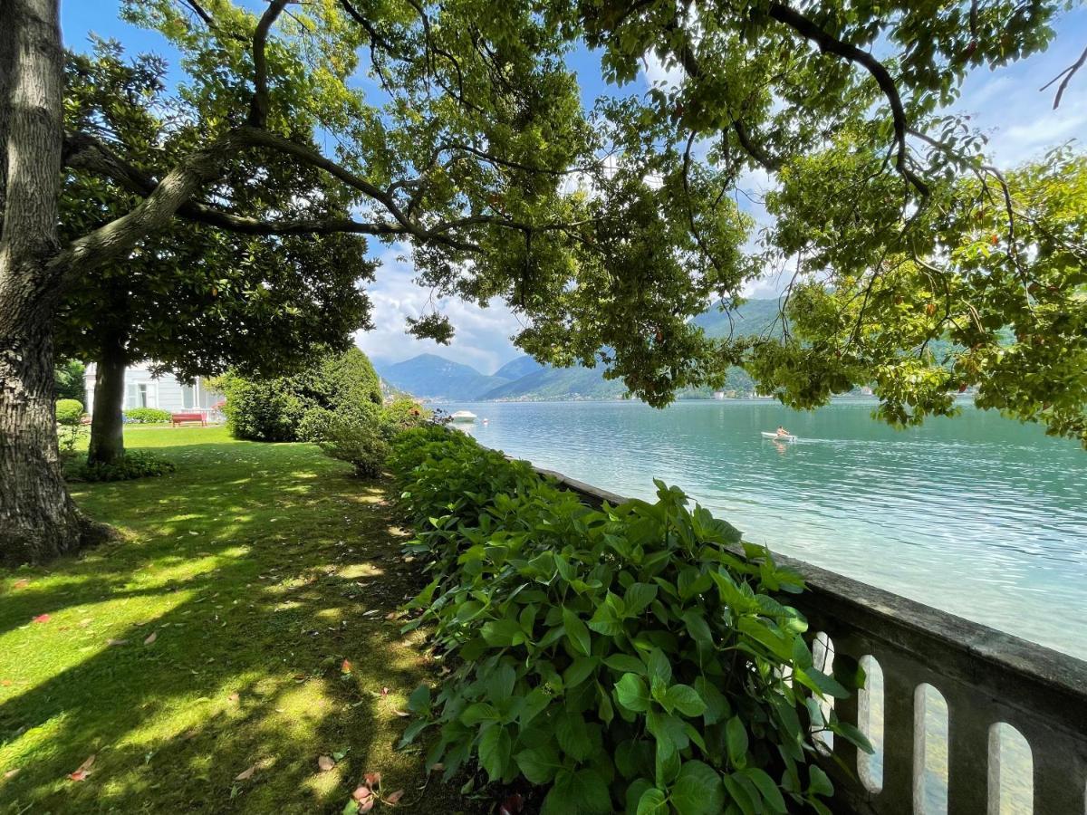 Ville Lago Lugano Porto Ceresio Eksteriør bilde