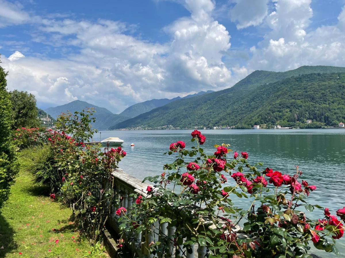 Ville Lago Lugano Porto Ceresio Eksteriør bilde