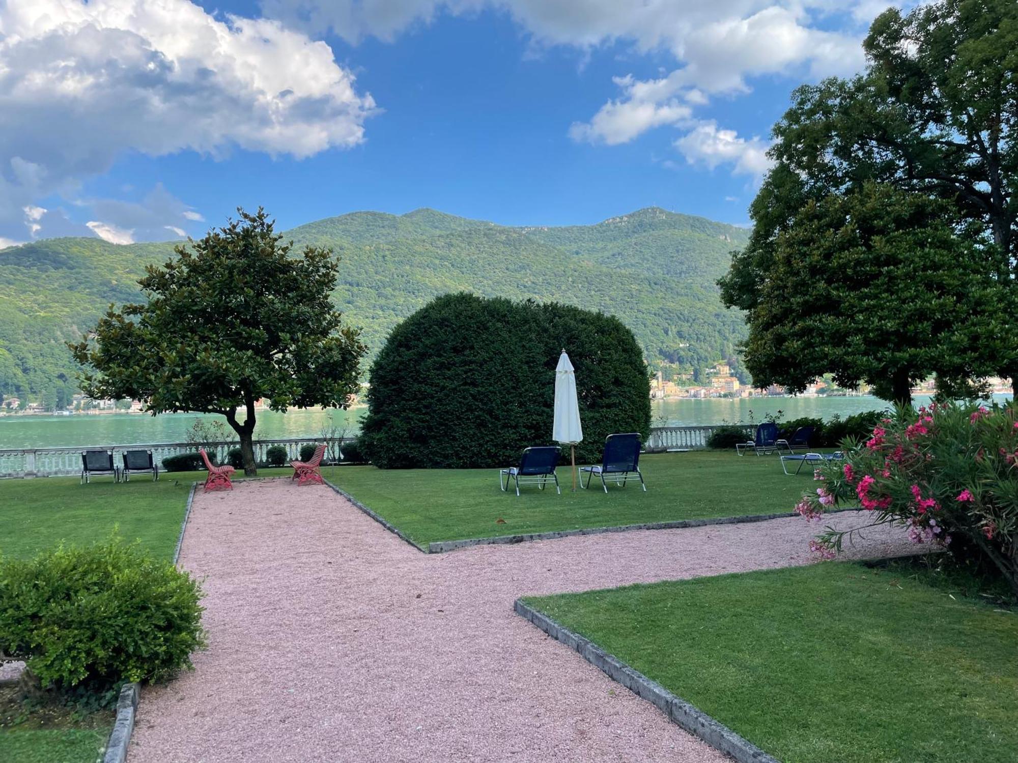 Ville Lago Lugano Porto Ceresio Eksteriør bilde